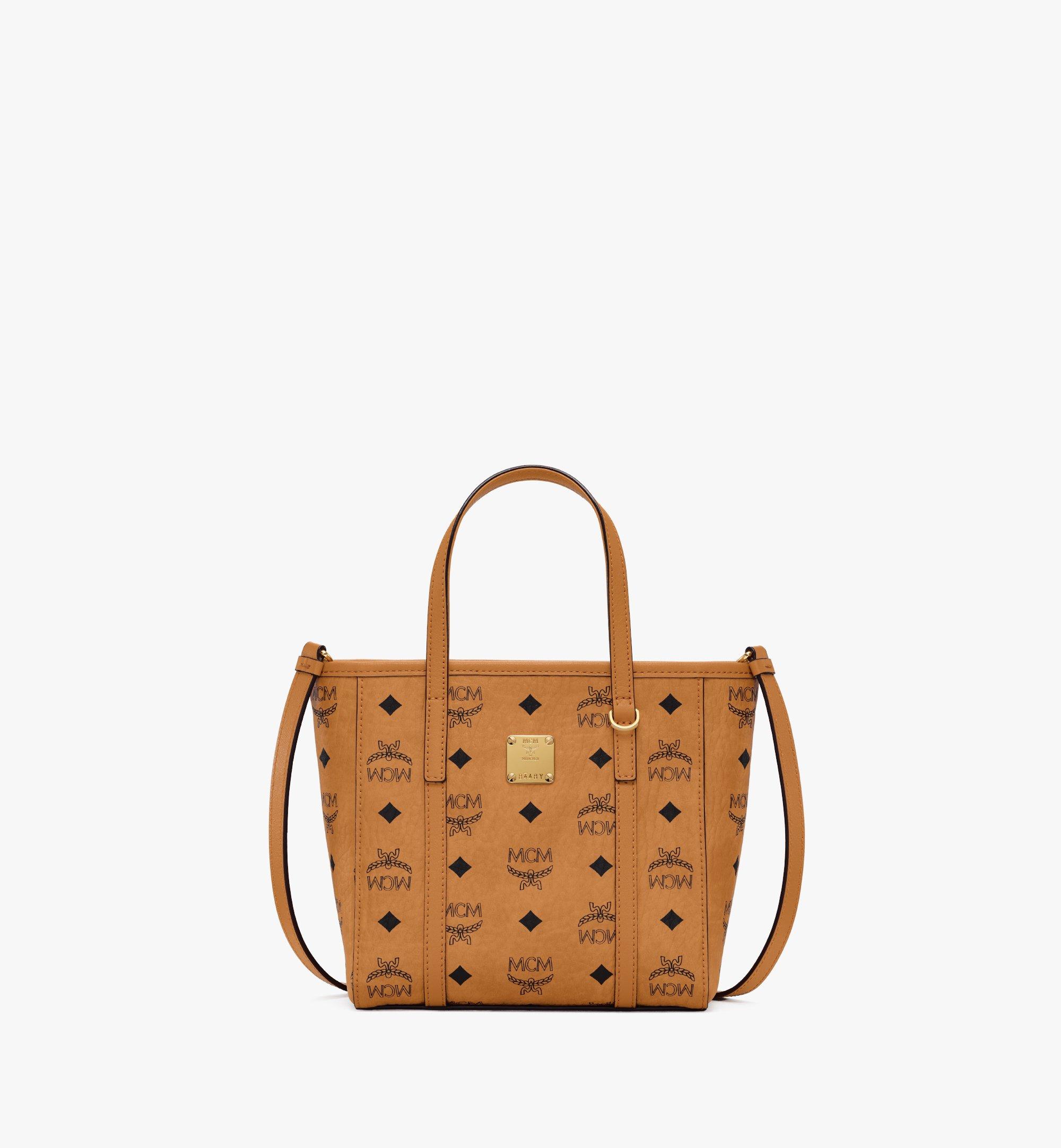 Sac cabas Toni à fermeture supérieure zippée en Visetos 1